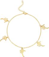 🌟 lcherry милый браслет с морской звездой: очаровательное и стильное пляжное украшение для женщин. логотип