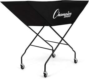 img 4 attached to 🏐 Premium Volleyball Cart with Wheels: Champion Sports Volleyball Equipment and Accessories