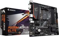 🎮 материнская плата gigabyte a520m aorus elite - amd ryzen am4, microatx, 5 + 3 фазы цифрового pwm, игровой gbe lan, nvme pcie 3.0 x4 m.2, 2 интерфейса вывода, q-flash plus, rgb fusion 2.0 логотип