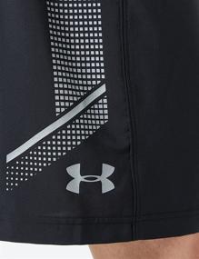 img 1 attached to Stay Comfortable and Stylish: Under Armour Men's Woven Graphic Shorts