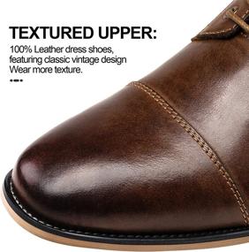 img 3 attached to 👞 High-Quality JOUSEN Oxford Driving Loafers: Genuine Leather Comfort for Men