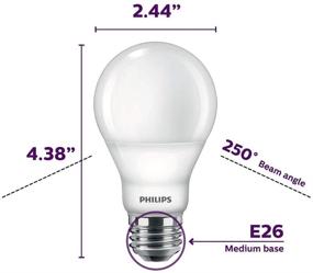 img 2 attached to 💡 Philips Flicker-Free LED Technology, Adjustable Color Temperature (2200K-2700K)