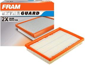 img 1 attached to 🚘 Premium FRAM CA10677 Extra Guard Flexible Rectangular Panel Air Filter: Ideal for Lexus and Toyota Vehicles