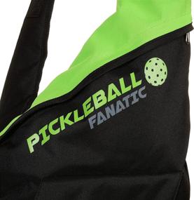 img 2 attached to 🎾 Pickleball Fanatic Sling Bag: Paddles, Balls, Gear & Water Bottle Pockets