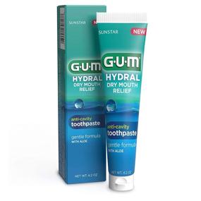 img 4 attached to GUM-1804R Hydral Anti-Cavity Toothpaste: Gentle Mint Formula, SLS and Alcohol-Free, 4.2oz