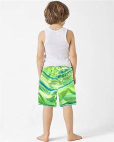 img 3 attached to EULLA Little Boardshorts: Durable Boys' Swimming Shorts for Resistant Swimsuit