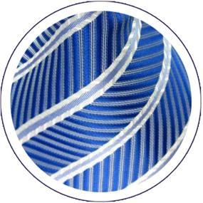 img 1 attached to Veegood Classic Jacquard Striped Z04 Men's Accessories for Ties, Cummerbunds & Pocket Squares