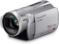 📷 high-definition capture with panasonic hdc-tm20 sd & hdd camcorder (silver) logo