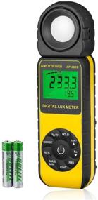 img 4 attached to 🌱 AP-881E Lux Meter - Light Meter for Plants with 3999 Lux Display (1-300,000Lux Range), Lux/Fc Unit, MAX/MIN, Back Light, Data Hold, Data Storage