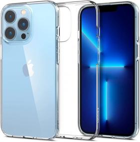 img 4 attached to 📱 Spigen Liquid Crystal iPhone 13 Pro Case with Anti-Yellowing Technology (2021) - Crystal Clear Protection