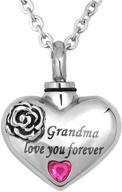 charmsstory necklaces grandma forever cremation logo