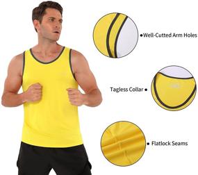 img 1 attached to Maximize Your Fitness Performance with KPSUN Sleeveless Workout Gear