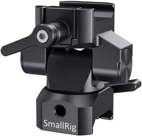 img 4 attached to 🖥️ Enhance Your Monitor Setup with SmallRig Swivel and Tilt Monitor Mount - NATO Clamp Perfection (BSE2385)