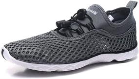 img 4 attached to 👟 Kenswalk Lightweight Walking Sneakers 007 081Deepgrey: Ultimate Comfort and Style on Your Feet