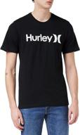 👕 hurley only t-shirt: black, size large - premium men's clothing for t-shirts & tanks logo