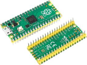 img 2 attached to 🍓 Raspberry Pi Pico Microcontroller Board with Pre-Soldered Header and 5 Accessories Kit - RP2040 Dual-Core ARM Cortex M0+ Processor Support for C/C++/Python