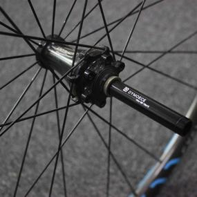 img 2 attached to 🚲 Dymoece Bicycle Wheel Fork Axle Front 15mm Thru Axle to 12mm Thru Axle Fork Adapter