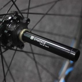 img 1 attached to 🚲 Dymoece Bicycle Wheel Fork Axle Front 15mm Thru Axle to 12mm Thru Axle Fork Adapter