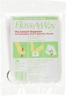 🎒 convenient 36-pack: action bag fl36 floss-a-way organizer, 3-inch x 5-inch logo