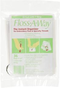 img 2 attached to 🎒 Convenient 36-Pack: ACTION BAG FL36 Floss-A-Way Organizer, 3-Inch x 5-Inch