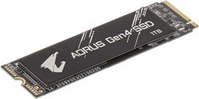 img 2 attached to 💥 GIGABYTE AORUS NVMe Gen4 M.2 1TB SSD: Unleash Gaming Performance with PCIe 4.0 & DDR Cache Buffer