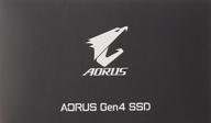 💥 gigabyte aorus nvme gen4 m.2 1tb ssd: unleash gaming performance with pcie 4.0 & ddr cache buffer logo