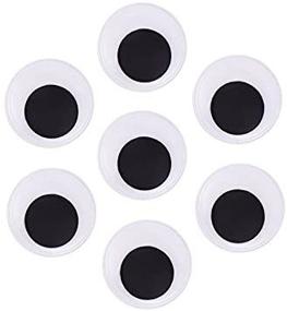 img 4 attached to 👀 Set of 24 DECORA 2 Inch Self Adhesive Wiggle Googly Eyes