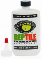 🦎 reptile premium craft adhesive 4 oz - clear drying | order and ship with above-freezing temperatures logo