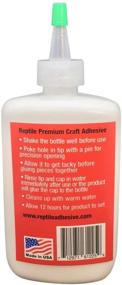 img 3 attached to 🦎 REPTILE Premium Craft Adhesive 4 oz - Clear Drying | Order and Ship with Above-Freezing Temperatures