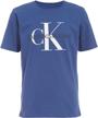 👕 shop calvin klein classic black medium boys' tops, tees & shirts logo
