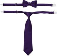 solid satin pre tied necktie tieset1 boys' accessories and bow ties logo