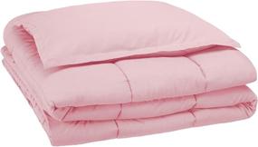 img 3 attached to 🛏️ Cozy and Comfy: AmazonBasics Kids Comforter Set for Perfect Home Decor in Microfiber