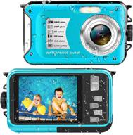 waterproof underwater recorder digital snorkeling logo