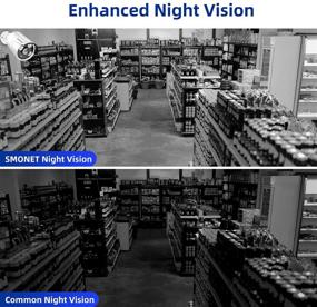 img 3 attached to 📷 Enhanced 16CH Expandable SMONET 5MP Lite Security Camera System: 2TB HDD, 12x1920TVL Weatherproof Home CCTV Cameras, Indoor Outdoor Surveillance System with Night Vision, Remote View, and Smart Playback