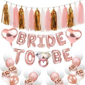 img 4 attached to Bachelorette Decorations Bridal Shower Balloons Event & Party Supplies