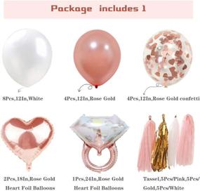 img 3 attached to Bachelorette Decorations Bridal Shower Balloons Event & Party Supplies