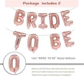 img 2 attached to Bachelorette Decorations Bridal Shower Balloons Event & Party Supplies