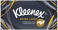 салфетки kleenex extra facial tissue sheet логотип