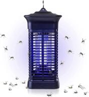 🦟 high powered bug zapper: 1,500 sq. ft coverage, 15w, 4000v. indoor & outdoor mosquito trap, fly zapper, safe & non-toxic for home garden and patio logo