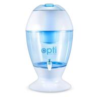 💧 opti drop 3 gallon alkaline water filter purification machine - powerful ph-9.0 enhancer & contaminant remover logo