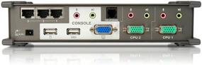 img 3 attached to IOGear GCS1772 2-Port Symphony KVM Switch: USB Video Card, Hub, Cables (Grey)