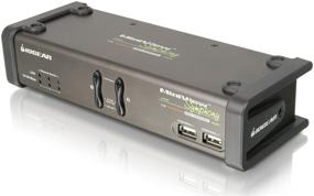 img 4 attached to IOGear GCS1772 2-Port Symphony KVM Switch: USB Video Card, Hub, Cables (Grey)