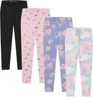 💃 stay stylish and comfortable with btween fashion stretch leggings for girls logo