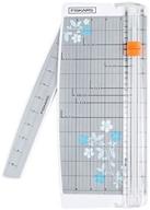 fiskars scrapbooking trimmer swing out inches logo