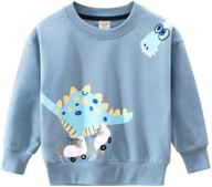 🦖 mud kingdom dinosaur toddler sleeve boys' tops, tees, and shirts logo