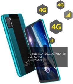 img 2 attached to 📱 Unlocked CUBOT Note 7 4G Smartphone: Android 10, 2GB RAM+16GB ROM, Expandable to 128GB, 5.5 Inch Dewdrop Screen, Three Card Slots (Green)