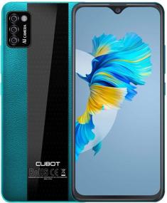 img 4 attached to 📱 Unlocked CUBOT Note 7 4G Smartphone: Android 10, 2GB RAM+16GB ROM, Expandable to 128GB, 5.5 Inch Dewdrop Screen, Three Card Slots (Green)