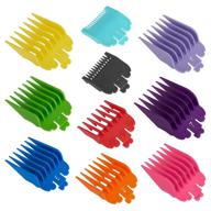 🔌 yinke premium clipper guards for wahl clippers trimmers - 10 colorful cutting lengths from 1/16” to 1” (3-25mm) - fits all full size wahl clippers (pack of 10) logo