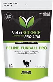 img 1 attached to 🐱 Feline Furball Pro - Hairball Prevention for Cats - 60 Soft Chews by VetriScience