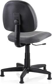 img 3 attached to 🪑 Canadian-Made SewErgo 100SE Ergonomic Task Chair: Adjustable Back Sewing Chair, Easy Glide, Height Adjustable, Contoured Cushion, Waterfall Edge Seat, 250Lb Weight Capacity, Heavy Duty